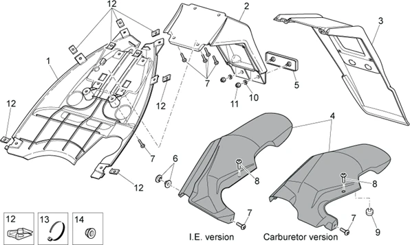 Carrosserie posterieure III
