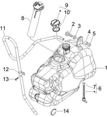 Réservoir carburant