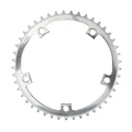 CHAINRING FOR TRACK BIKE- 5 Arms- 47T.Ø 144 ALUMINIUM SILVER 7075 FOR CHAIN 3.17mm (1"1/8) TA