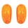 CABOCHON CLIGNOTANT SCOOT ADAPTABLE PIAGGIO 50 TYPHOON 1993>2005, NTT, NRG 1994>2005 AV ORANGE (PAIRE) -REPLAY