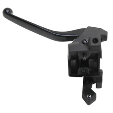 POIGNEE DE FREIN SCOOT ADAPTABLE MBK 50 BOOSTER 1999>2003, STUNT/YAMAHA 50 BWS, SLIDER GAUCHE (AVEC LEVIER STARTER) -DOMINO