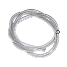 FUEL HOSE- PVC- FLEXIBLE  6x9 TRANSPARENT (1 M)