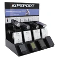 PRESENTOIR PLV IGPSPORT PETIT MODELE POUR GPS / COMPTEURS ET ECLAIRAGES 8 EMPLACEMENTS PRODUITS AU CHOIX TYPE IGS800 / IGS630S / BSC300 / BSC100S / VS1800 / VS1200 / VS800 / SR30