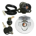 CONTACTEUR A CLE 50 A BOITE ADAPTABLE RIEJU 50 RS2 MATRIX 2006>/PEUGEOT XR6 (AVEC SERRURE DE SELLE + BOUCHON ESSENCE)  -P2R-