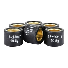 GALET/ROULEAU MAXISCOOTER MAGNETI MARELLI 18x14 10,5g (x6) POUR SCOOTER 125 CHINOIS/PEUGEOT 125 TWEET/ KYMCO 125 DINK-STREET, AGILITY/SYM 125 FIDDLE, GTS MAGNETI MARELLI