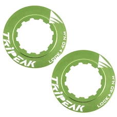 ECROU DE BLOCAGE TRIPEAK POUR DISQUE CENTER LOCK ALUMINIUM ULTRA LEGER 7g BLEU FONCE (VENDU A LA PAIRE)