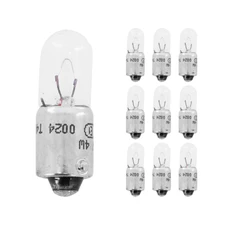 AMPOULE/LAMPE STANDARD  6V  4W CULOT BA9s NORME T4W TEMOIN BLANC (FEU DE POSITION) (BOITE DE 10)  -FLOSSER-