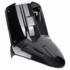 INNER FAIRING (LEGSHIELD) FOR SCOOT MBK 50 BOOSTER 2004>/YAMAHA 50 BWS 2004> GLOSS BLACK (SUPPLIED WITHOUT SERIAL NUMBER COVER)