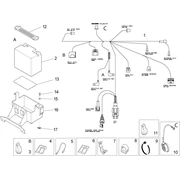 Circuit electrique arrière