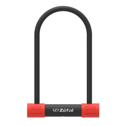 ANTITHEFT FOR BICYCLE -U LOCK ZEFAL K-TRAZ U13 (KEY LOCK) 115x230mm Ø 13mm WITH CLIP BRACKET -POSSIBILITY TO REPRODUCE KEYS.2 Stars Fub Approved
