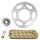 CHAIN AND SPROCKET KIT FOR DUCATI 696 MONSTER 2008>2014, MONSTER + ABS 2009>2012, MONSTER + 2009>2012  520  15x45  (REAR SPROCKET Ø 100/124/11)  (OEM SPECIFICATIONS)  -AFAM-