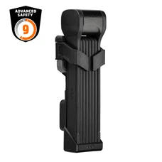 ANTIVOL VELO PLIABLE/PLIANT AXA FOLD 1 110 cm NOIR AVEC SUPPORT ET COMPARTIMENT POUR AIR TAG INTEGRE (MAILLON 3 mm) - SECURITE NIVEAU 9/15