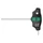 CLE ALLEN/6 PANS MANCHE EN T WERA 454 HEX PLUS 3x100mm NOIR/VERT (VENDU A L'UNITE) -MARQUE ALLEMANDE POUR LES ATELIERS