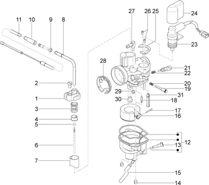 Composants de carburateur