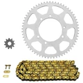KIT CHAINE ADAPTABLE YAMAHA 50 DT R 2007>2012 420 11x62 (DIAM COURONNE 105/125/8.5) (DEMULTIPLICATION ORIGINE) -AFAM