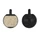 PLAQUETTE DE FREIN TROTTINETTE COMPATIBLE XIAOMI M365, ESSENTIAL, 1S, PRO, PRO 2 / SMARTGYRO RYDER AV ET AUTRE (RESINE DIAM 21 mm) (VENDU PAR 2 PAIRES) -SELECTION P2R