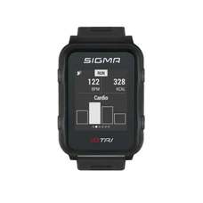 HEART RATE MONITOR SIGMA ID TRI BLACK 3 FUNCTIONS WITH CHEST STRAP - MODE COMPETITION + TRAINING