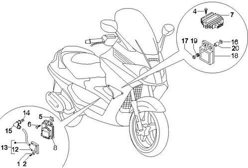 Régulateurs de tension - Centrales electroniques - Bobine H.T.