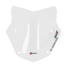 WINDSHIELD FOR MOTORBIKE BMW 1200 R GS 2013>2018, R GS ADVENTURE 2013>2018 TRANSPARENT (SHORT- HEIGHT 350mm)  -FACO-