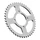 COURONNE MOTO ADAPTABLE YAMAHA 125 YBR 2006>2016 428 45 DTS ACIER GRIS (DIAM 64/80/8.5) -JT SPROCKETS