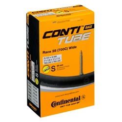 CHAMBRE A AIR VELO 700 x 25-28 CONTINENTAL VALVE PRESTA OBUS DEMONTABLE 60mm (COMPATIBLE 700 x 32)