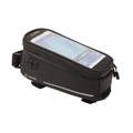 FRAME BAG FOR BICYCLE - ZEFAL Z CONSOLE T2 1,3L BLACK - WITH SMARTPHONE HOLDER- waterproof on velcro