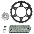 CHAIN AND SPROCKET KIT FOR YAMAHA 600 FZ6 N 2004>2008 530 16x46 (REAR SPROCKET Ø 110/130/10.25) (OEM SPECIFICATIONS) -AFAM