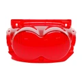 CABOCHON FEU ARRIERE SCOOT ADAPTABLE MBK 50 OVETTO 1997>2007/YAMAHA 50 NEOS 1997>2007 ROUGE -REPLAY