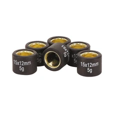 GALET/ROULEAU SCOOT MAGNETI MARELLI 15x12 5,0g (x6) POUR MBK 50 BOOSTER, NITRO, OVETTO, STUNT/YAMAHA 50 BWS, AEROX, NEOS, SLIDER