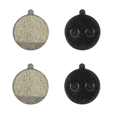 PLAQUETTE DE FREIN TROTTINETTE CT005-R COMPATIBLE XIAOMI PRO (RESINE 2.3mm DIAM 21 mm) (VENDU PAR 2 PAIRES) -SELECTION P2R