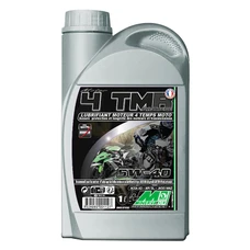 OIL FOR 4 STROKE ENGINE MINERVA MAXISCOOTER/MOTORBIKE 4TMR SYNTHETIC 5W40 RECOMMENDED BY PIAGGIO (1L) (100% MADE IN FRANCE)
