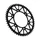 COURONNE MOTO ADAPTABLE HUSQVARNA 250 FE 2014>2024 520 52 DTS RACELITE ALU NOIR (DIAM 125/150/8.5) -JT SPROCKETS