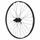 ROUE VTT DISQUE BLOCAGE 26" KARMA ARRIERE NOIR MOYEU SHIMANO M475 DISQUE 6 TROUS CASSETTE 11/10/9/8V NOIR RAYONS NOIRS 32 RAYONS JANTE 21C