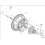 Roue avant