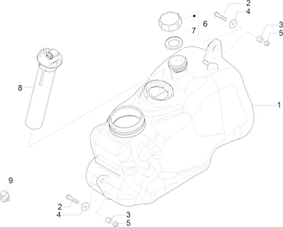 Réservoir carburant