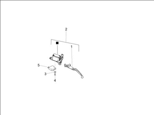 Pompe frein arrière