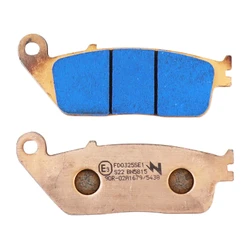 PLAQUETTE DE FREIN NEWFREN POUR HONDA 400 SILVER WING 2006> AR, 600 SW-T 2011>2018 AR / KYMCO 125 DOWNTOWN I 2009>2017, 300 DOWNTOWN I 2009>2017 AV (FD0325SE) (ELITE METAL FRITTE)