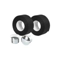HANDLEBAR TAPE- VELOX TRESSOSTAR 90 -COTTON- BLACK 20mm x 2,80M (PAIR ON BLISTER)
