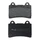 PLAQUETTE DE FREIN NEWFREN POUR YAMAHA 600 SRX 1990>1991 AV, 750 FZR GENESIS 1987> AV, 1200 XJR 1994>1998 AV, FJ 1991>1995 AV  (FD0177BT)  (TOURING ORGANIQUE)