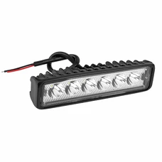 FEU/ECLAIRAGE ADDITIONNEL LED ORIENTABLE DOUBLE OPTIQUE DIAM EXT 67mm ALU NOIR -P2R- **