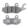 PLAQUETTE DE FREIN NISSIN POUR KAWASAKI Z125 2019> AV/AR, 650 KLR 2008>2018 AR / TRIUMPH 750-900-1000-1200 DAYTONA AR, 955-1050 TIGER AR  (A0115) (SEMI METAL)  -ECE R90-