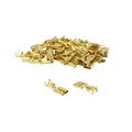 COSSE ELECTRIQUE LAITON NON ISOLEE PLATE FEMELLE 4.8 x 1 RS 7603 (VENDU AU SACHET DE 50 PIECES) -SELECTION P2R