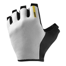 GANTS VELO COURT MAVIC ESSENTIAL GEL MI-SAISON BALNC NOIR M (PAIRE SUR CARTE) SANS VELCRO