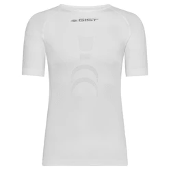 MAILLOT GIST HOMME MANCHES COURTES BLANC S -0025