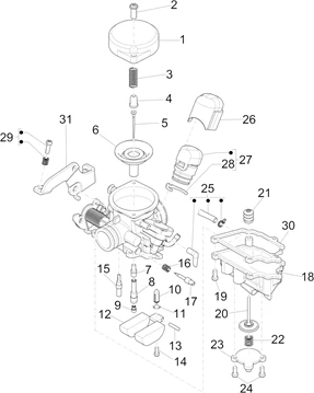 Composants de carburateur
