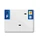 BANDE PLAQUE MOTO 170x130 POUR PVC VIERGE DEP. 88/EURO (VENDU A L'UNITE)