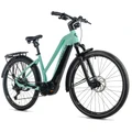 VELO ELECTRIQUE/VAE VTC 29 LEADER FOX DIXON 2026 FEMME VERT BRILLANT 10V CUES MOTEUR CENTRAL PANASONIC GX ULTIMATE 36V 95Nm BATTERIE 20Ah (16,5'' - H43cm - TAILLE S - POUR ADULTE DE 158cm à 168cm)