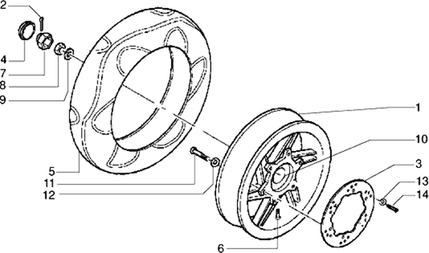 Roue AR.