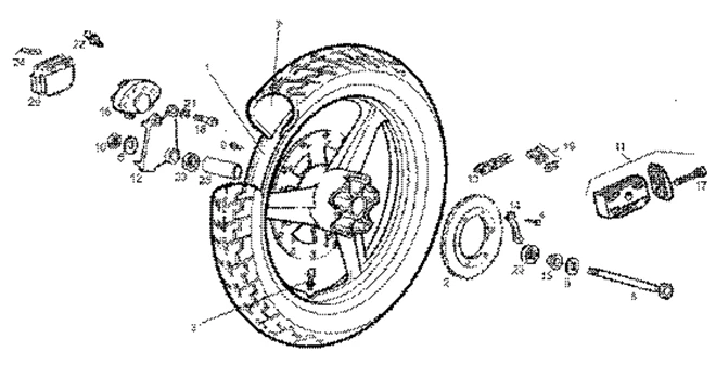 Roue ar.