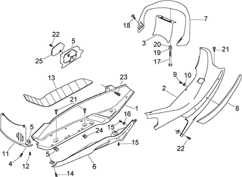 PROTECTIONS LATERALES-SPOILER